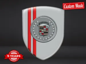 Cadillac Adesivi Logo Personalizzati Eleganti Regolabili Robusti